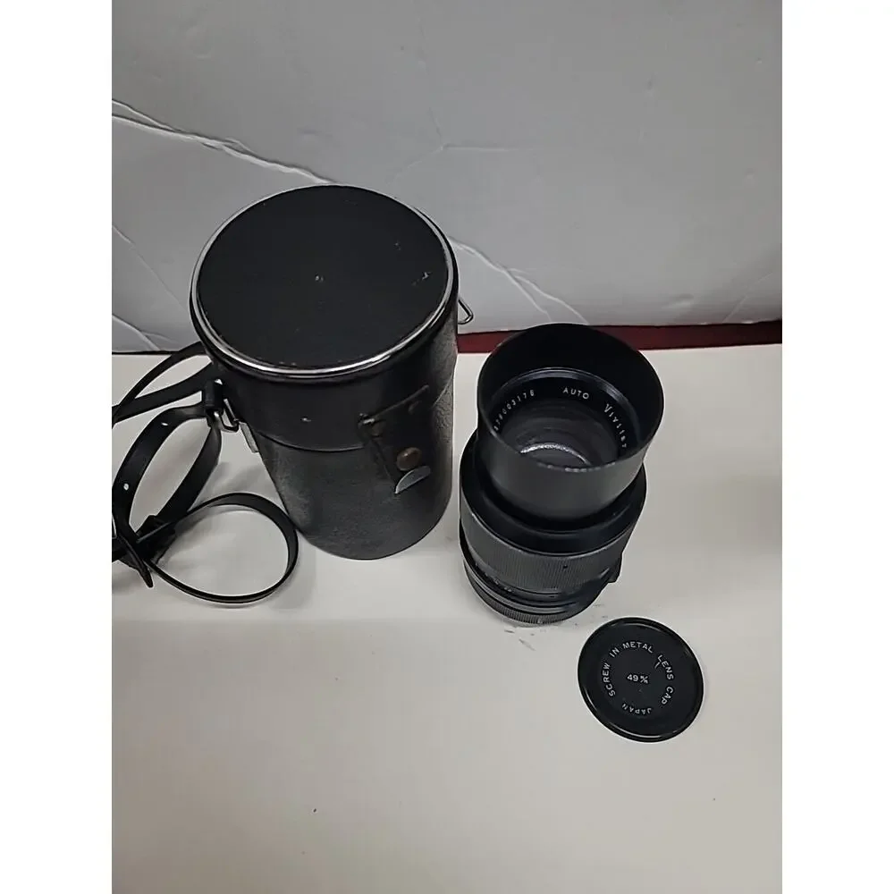 Vivitar 135mm f2.8 Auto MF Telephoto Portrait M42 Screw Mount Lens No. 378003178